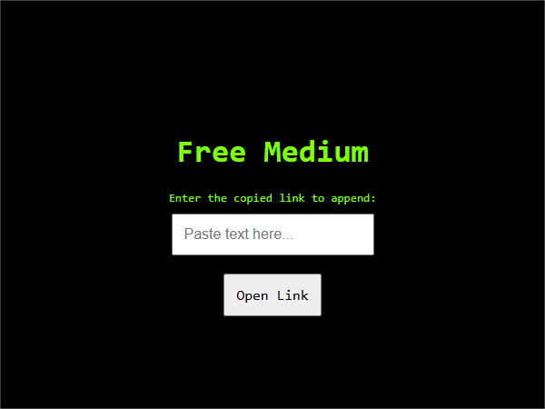 free medium